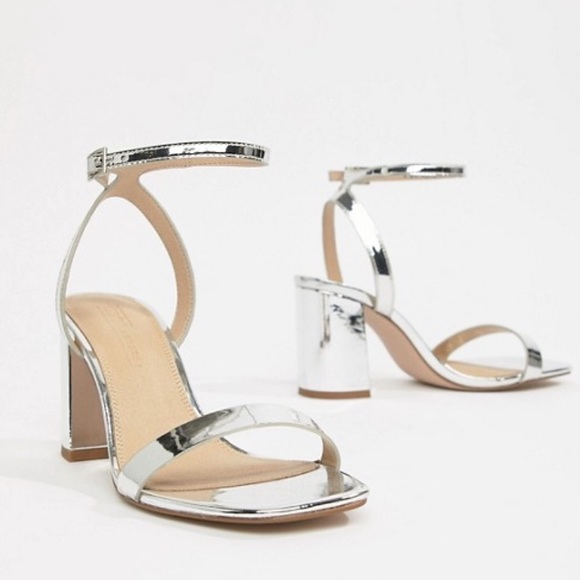 silver wedges wide fit